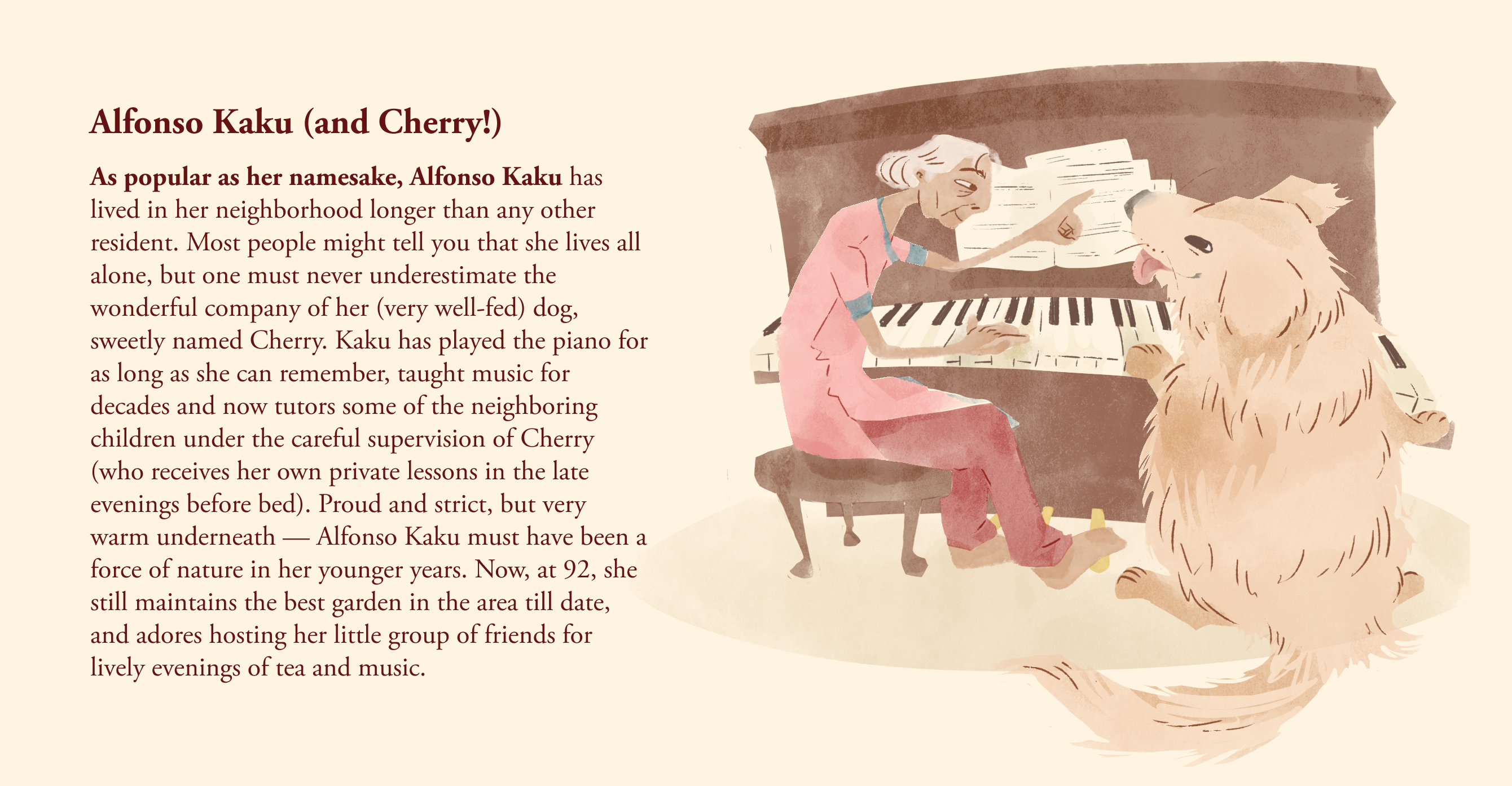 Character Design - Alfonso Kaku