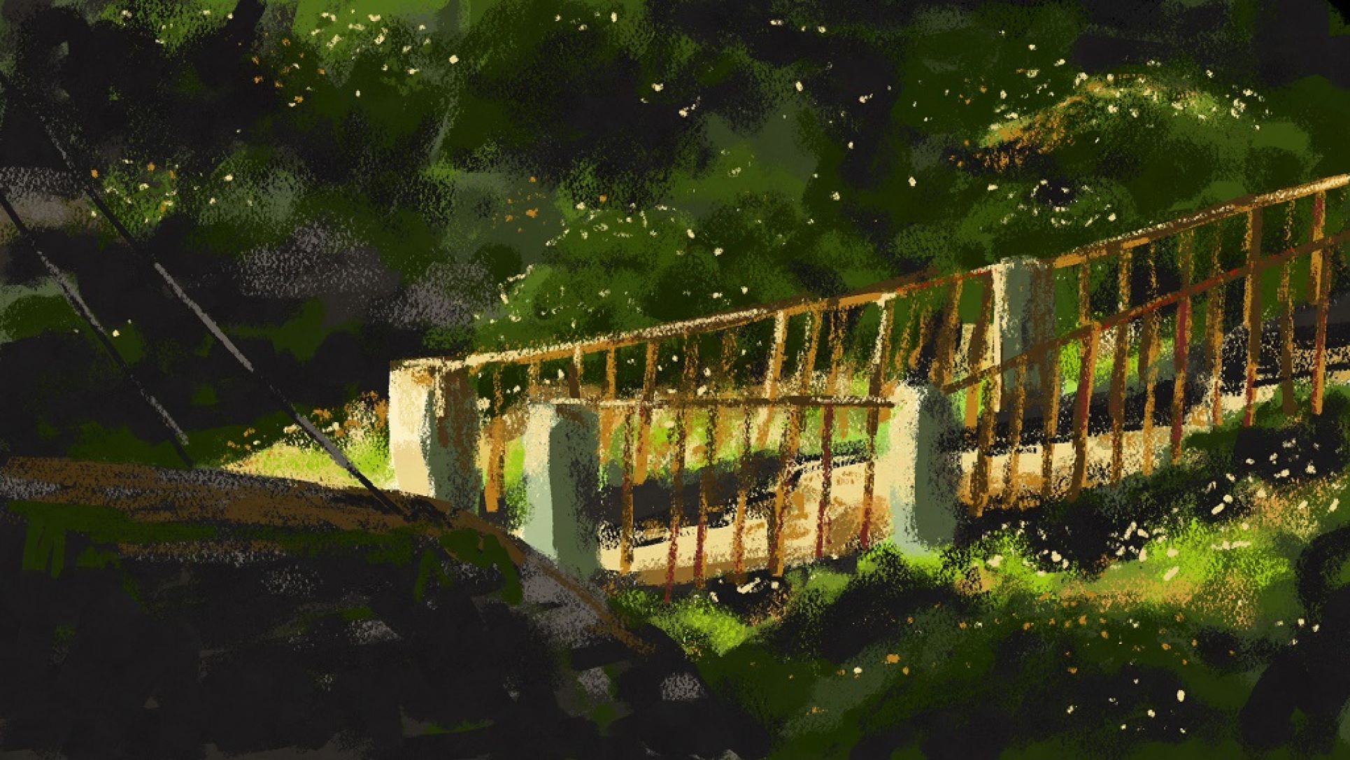 Light and Color Study - Forest Series